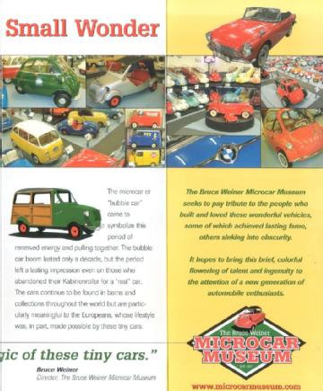 United States of America (USA): Bruce Weiner Microcar Museum in 30650 Madison