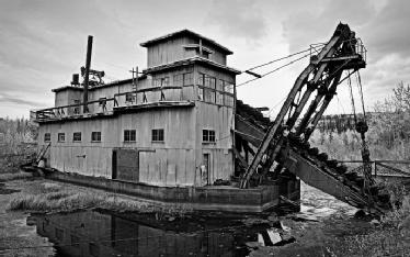 United States of America (USA): Coal Creek Dredge in 99730 Central Alaska