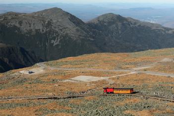 United States of America (USA): Mount Washington Cog Railway in 03589 Mount Washington