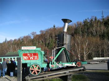 United States of America (USA): Mount Washington Cog Railway in 03589 Mount Washington