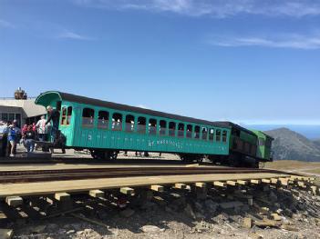 United States of America (USA): Mount Washington Cog Railway in 03589 Mount Washington