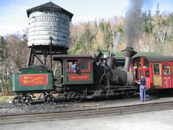 United States of America (USA): Mount Washington Cog Railway in 03589 Mount Washington