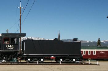 United States of America (USA): Leadville, Colorado and Southern Railroad in 80461 Leadville