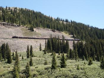 United States of America (USA): Leadville, Colorado and Southern Railroad in 80461 Leadville