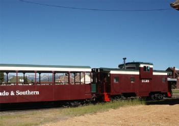 United States of America (USA): Leadville, Colorado and Southern Railroad in 80461 Leadville