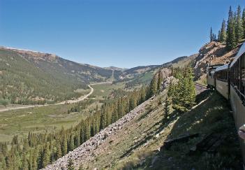 United States of America (USA): Leadville, Colorado and Southern Railroad in 80461 Leadville