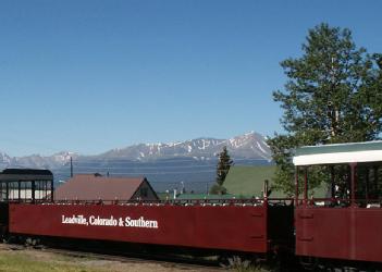 United States of America (USA): Leadville, Colorado and Southern Railroad in 80461 Leadville