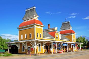 United States of America (USA): Conway Scenic Railroad in 03860 North Conway