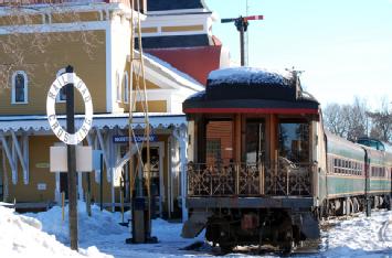 United States of America (USA): Conway Scenic Railroad in 03860 North Conway