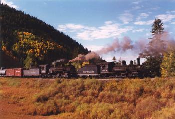 United States of America (USA): Cumbres and Toltec Scenic Railroad in 87520 Chama