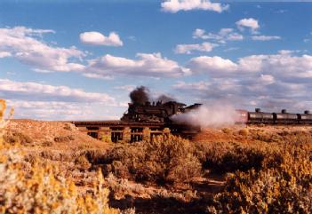 United States of America (USA): Cumbres and Toltec Scenic Railroad in 87520 Chama