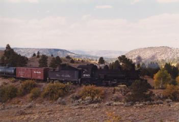 United States of America (USA): Cumbres and Toltec Scenic Railroad in 87520 Chama