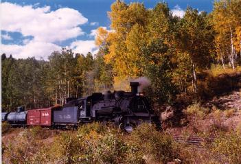 United States of America (USA): Cumbres and Toltec Scenic Railroad in 87520 Chama