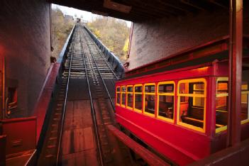 United States of America (USA): Duquesne Incline in 15219 Pittsburgh