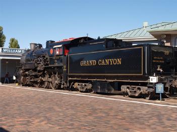 United States of America (USA): Grand Canyon Railway in 86046 Williams