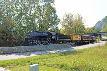 United States of America (USA): GSMR - Great Smoky Mountains Railroad & Museum in 28713 Bryson City