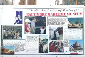 United States of America (USA): Historic Ships in Baltimore: USS Constellation - USS Torsk - Chesapeake - Taney - Lighthouse in 21202 Baltimore