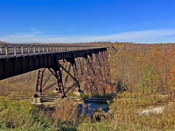 United States of America (USA): Kinzua Bridge State Park in 16740 Mt Jewett