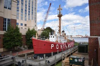 United States of America (USA): Lightship PORTSMOUTH in 23704 Portsmouth