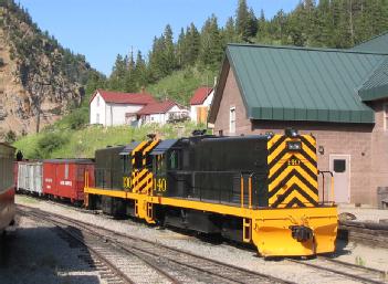 United States of America (USA): Georgetown Loop Railroad in 80444 Georgetown