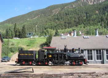 United States of America (USA): Georgetown Loop Railroad in 80444 Georgetown