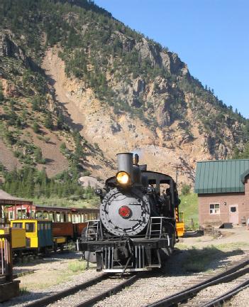 United States of America (USA): Georgetown Loop Railroad in 80444 Georgetown