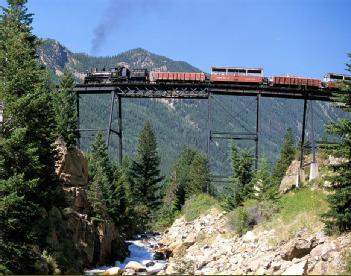 United States of America (USA): Georgetown Loop Railroad in 80444 Georgetown