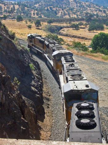 United States of America (USA): Tehachapi Loop Overlook Site in 93561 Tehachapi