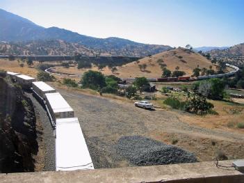 United States of America (USA): Tehachapi Loop Overlook Site in 93561 Tehachapi