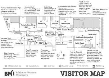 United States of America (USA): Baltimore Museum of Industry in 21230 Baltimore