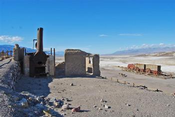 United States of America (USA): Death Valley National Park with Borax-Museum in 92328 Death Valley