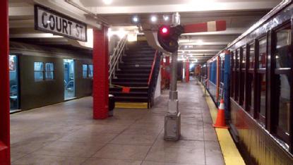 USA: New York Transit Museum - MTA in 11201 Brooklyn