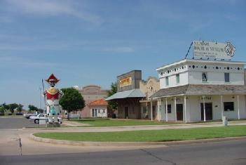 United States of America (USA): Elk City Old Town Museum complex - Route 66 + Transportation + Farm and Ranch Museum in 73648 Elk City