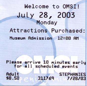 United States of America (USA): OMSI - Oregon Museum of Science and Industry in 97214-3354 Portland