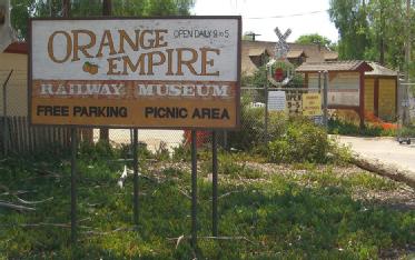 United States of America (USA): Orange Empire Railway Museum in 92570 Perris