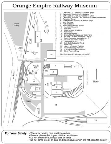 United States of America (USA): Orange Empire Railway Museum in 92570 Perris