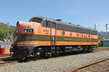 United States of America (USA): Oregon Coast Scenic Railroad in 97118 Garibaldi