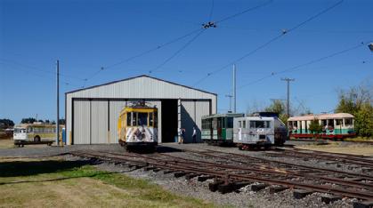 United States of America (USA): Oregon Electric Railway Museum (OERHS) in 97303 Brooks (near Salem)