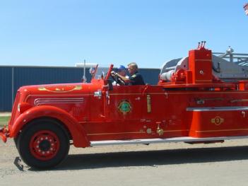 United States of America (USA): Oregon Fire Service Museum (OFSM) in 97303 Brooks (near Salem)