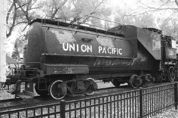 United States of America (USA): Railroad Heritage Park with Snow Train Rolling Stock in 82070 Laramie