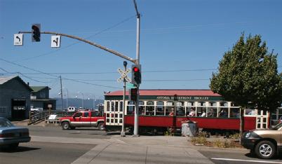 United States of America (USA): Astoria Riverfront Trolley in 97103 Astoria