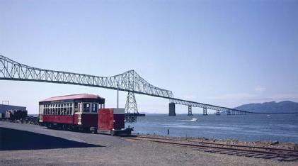 United States of America (USA): Astoria Riverfront Trolley in 97103 Astoria