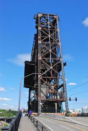 United States of America (USA): Steel Bridge in 97227 Portland