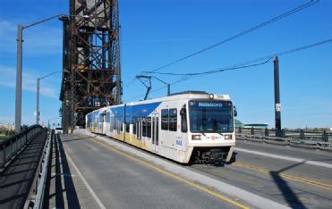 United States of America (USA): Steel Bridge in 97227 Portland