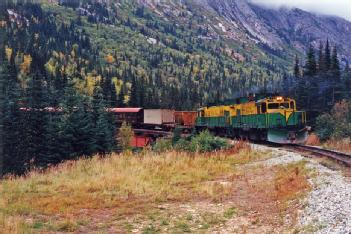 United States of America (USA): White Pass and Yukon Railway in 99840 Skagway