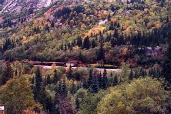 United States of America (USA): White Pass and Yukon Railway in 99840 Skagway