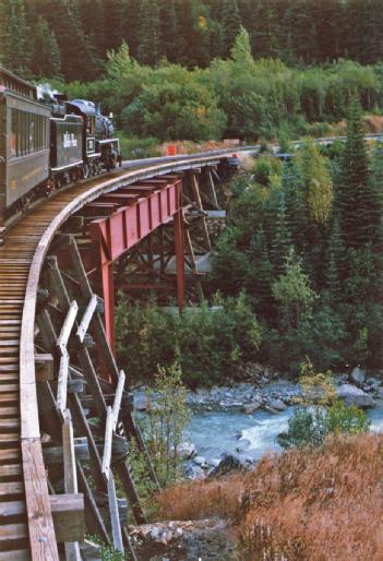 United States of America (USA): White Pass and Yukon Railway in 99840 Skagway