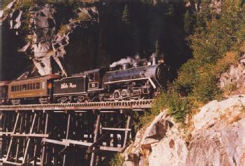 United States of America (USA): White Pass and Yukon Railway in 99840 Skagway