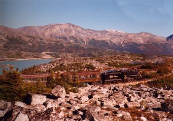 United States of America (USA): White Pass and Yukon Railway in 99840 Skagway