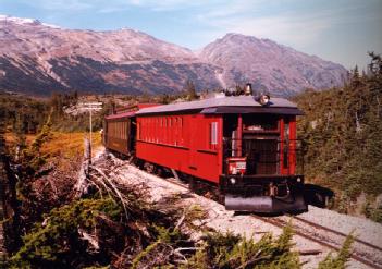 United States of America (USA): White Pass and Yukon Railway in 99840 Skagway